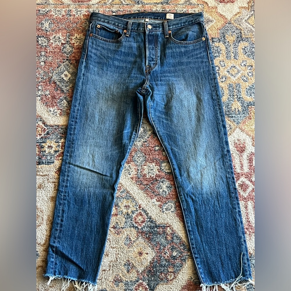 SOLD! Levi’s Wedgie Skinny White Oak Cone Denim